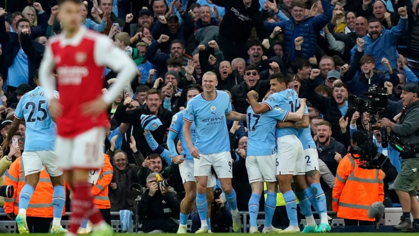manchester city donne une lecon a arsenal