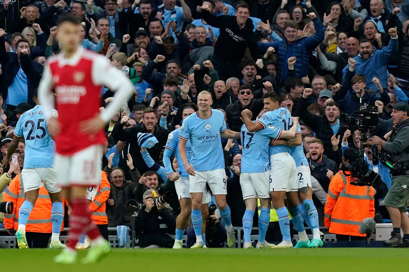 manchester city donne une lecon a arsenal